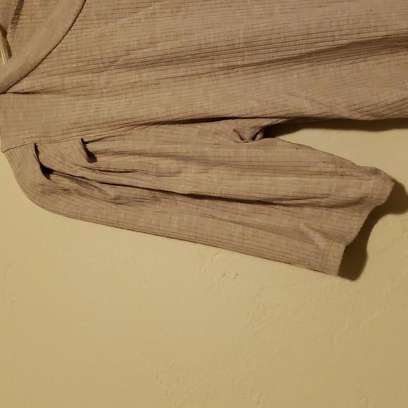 Hello Miz - Ribbed puffed sleeve Pregnancy Maternity t shirt top - Picture 5 of 8